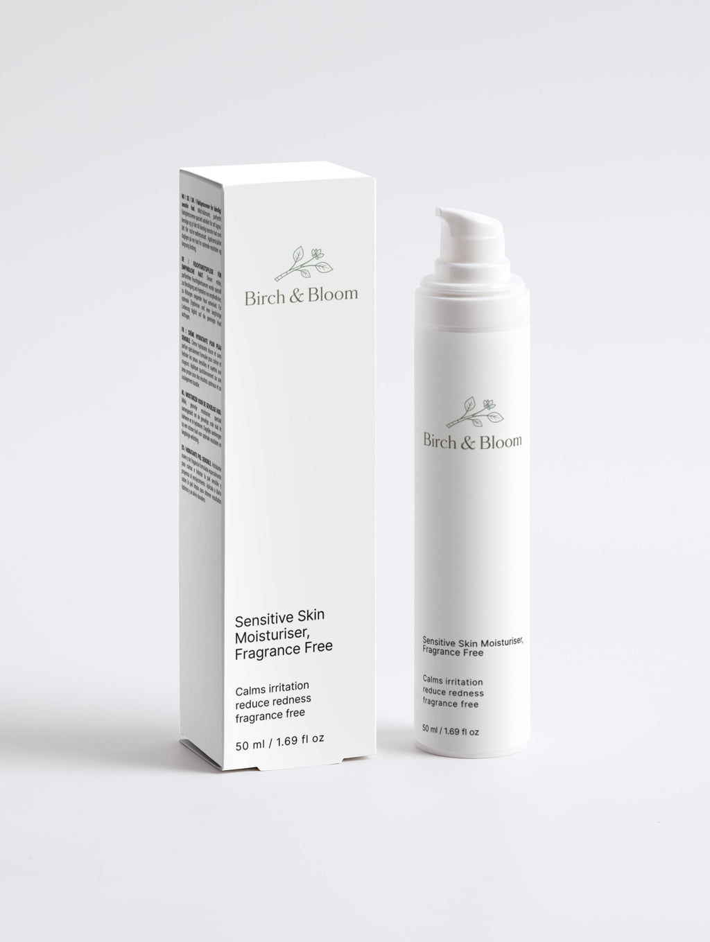Sensitive Skin Moisturiser, Fragrance Free